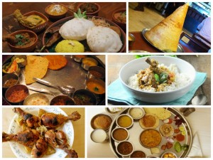 A Plate Full of Indian Food from 7 Different States