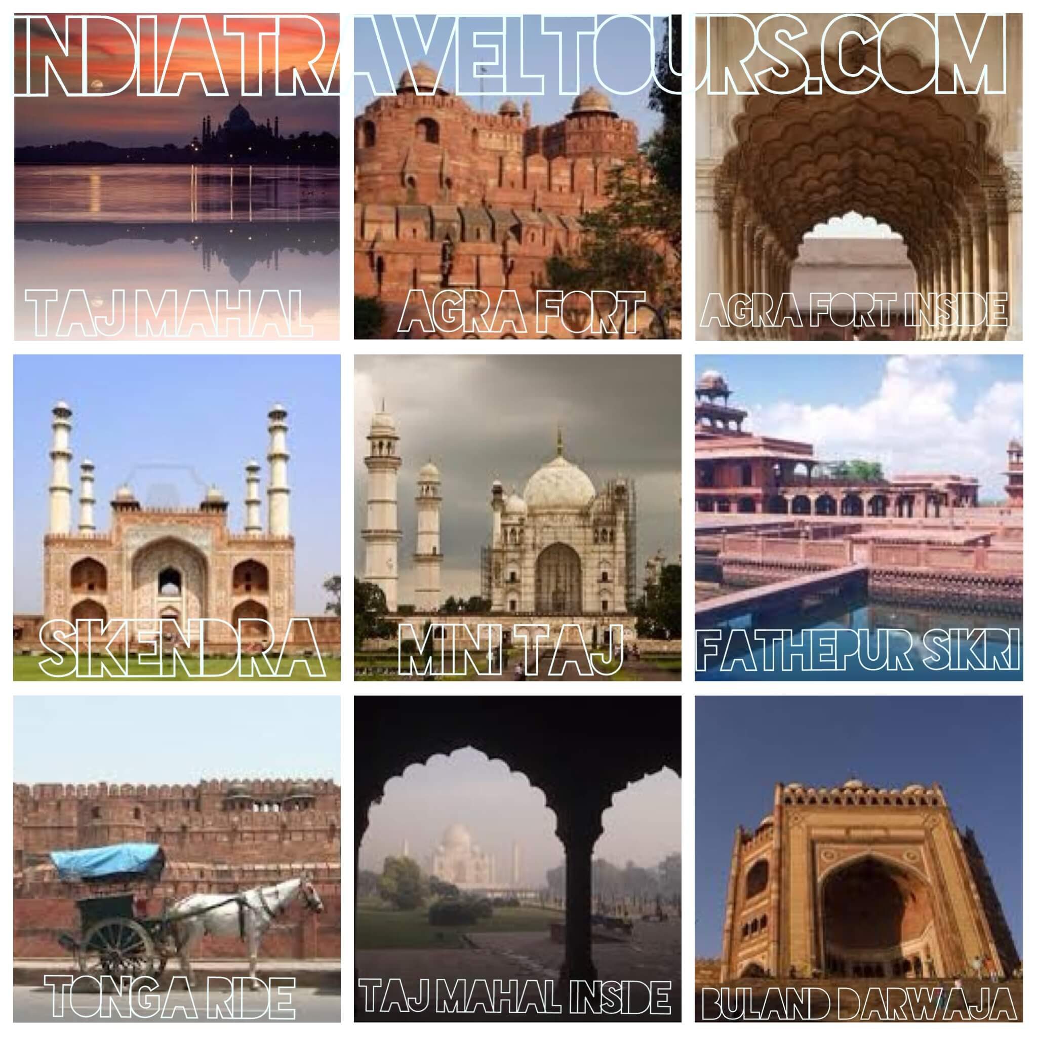 7 Must Visit Tourist places in Agra