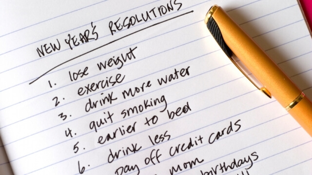 Here is the last minute “New Year Resolution” checklist for you