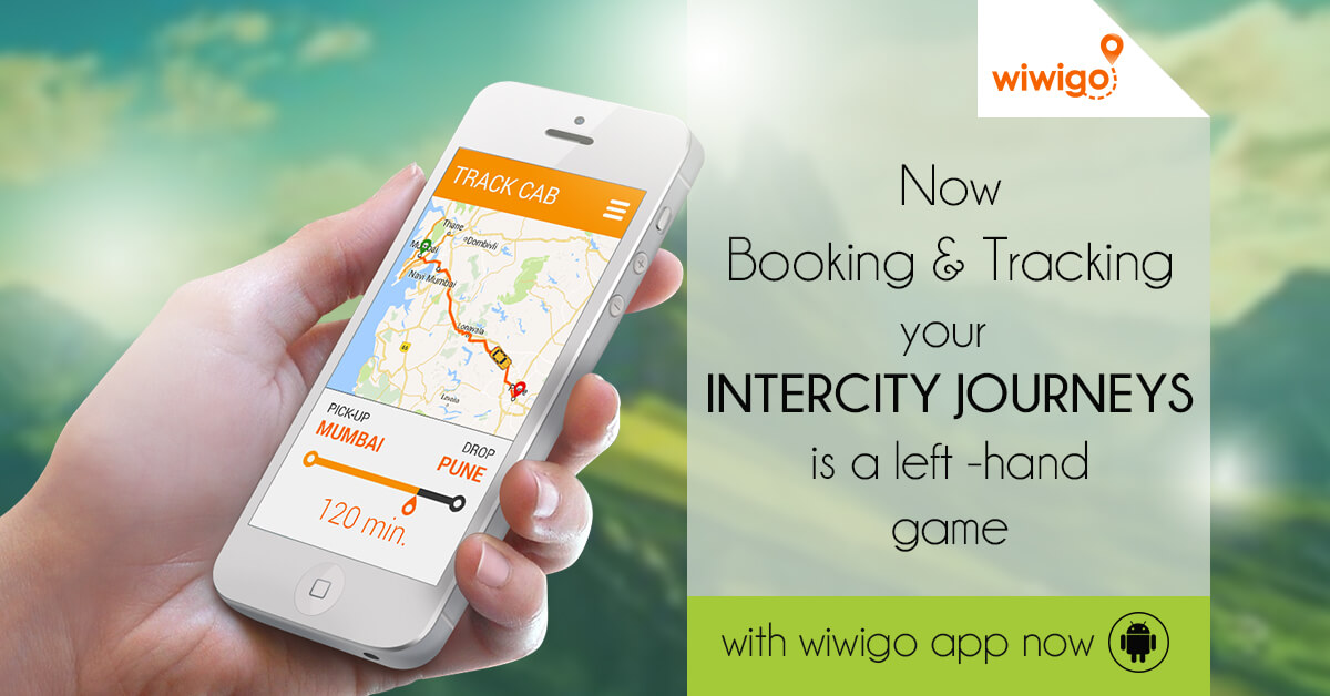 Now track your intercity journey for the first time in India with WIWIGO App